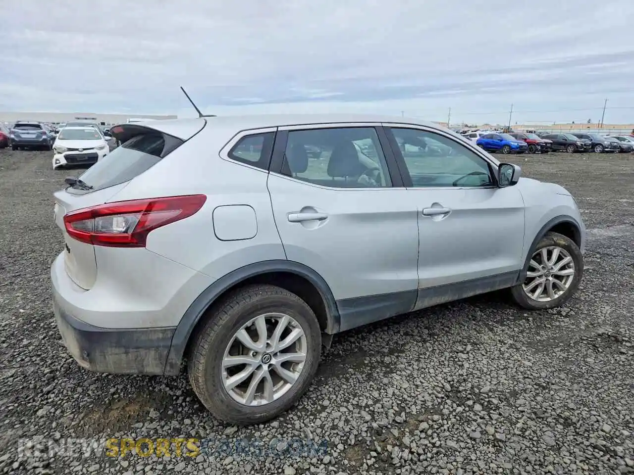 3 fotografías del automóvil dañado JN1BJ1AV1MW563778 NISSAN ROGUE 2021