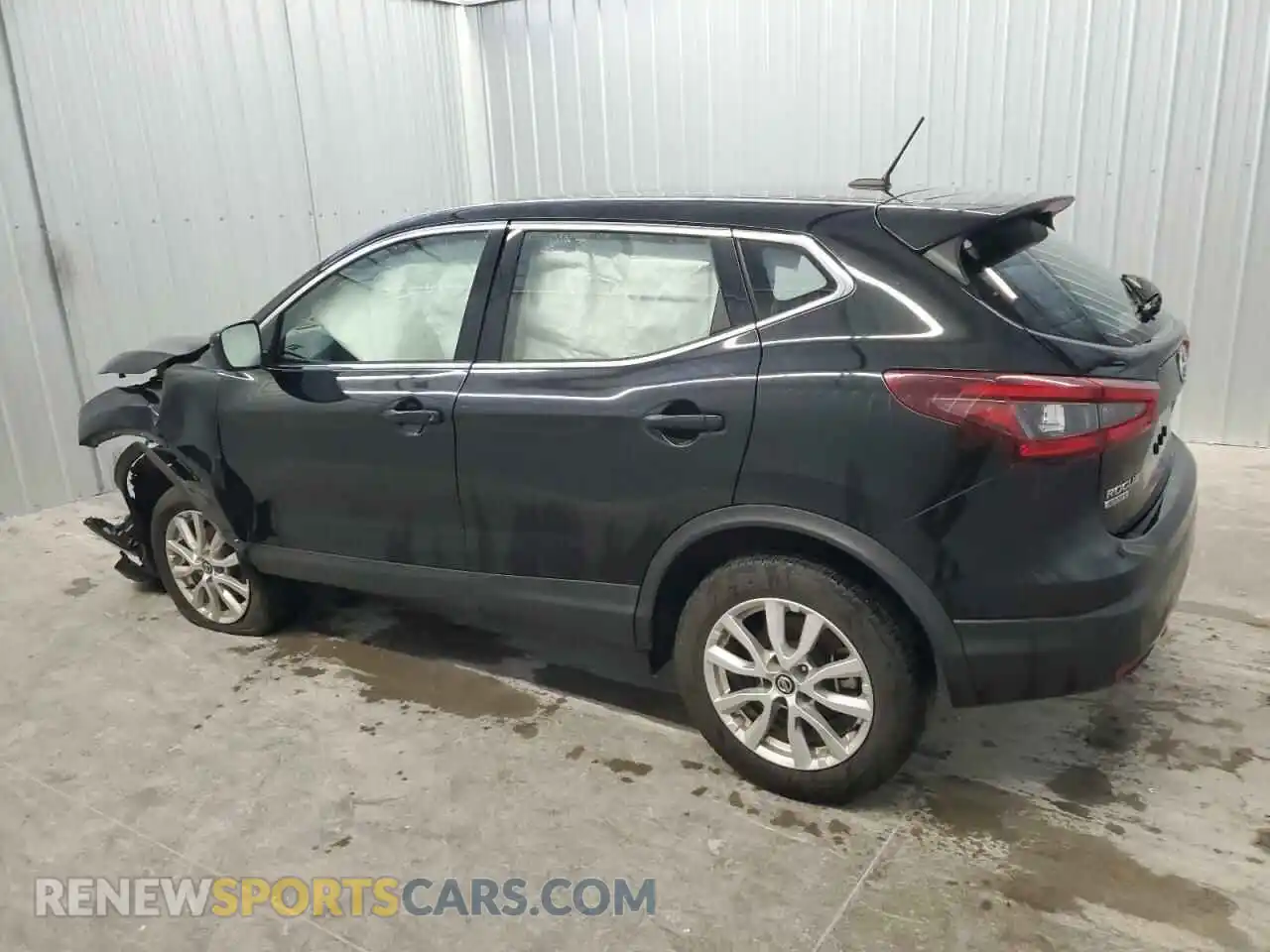 2 Photograph of a damaged car JN1BJ1AV1MW566261 NISSAN ROGUE 2021