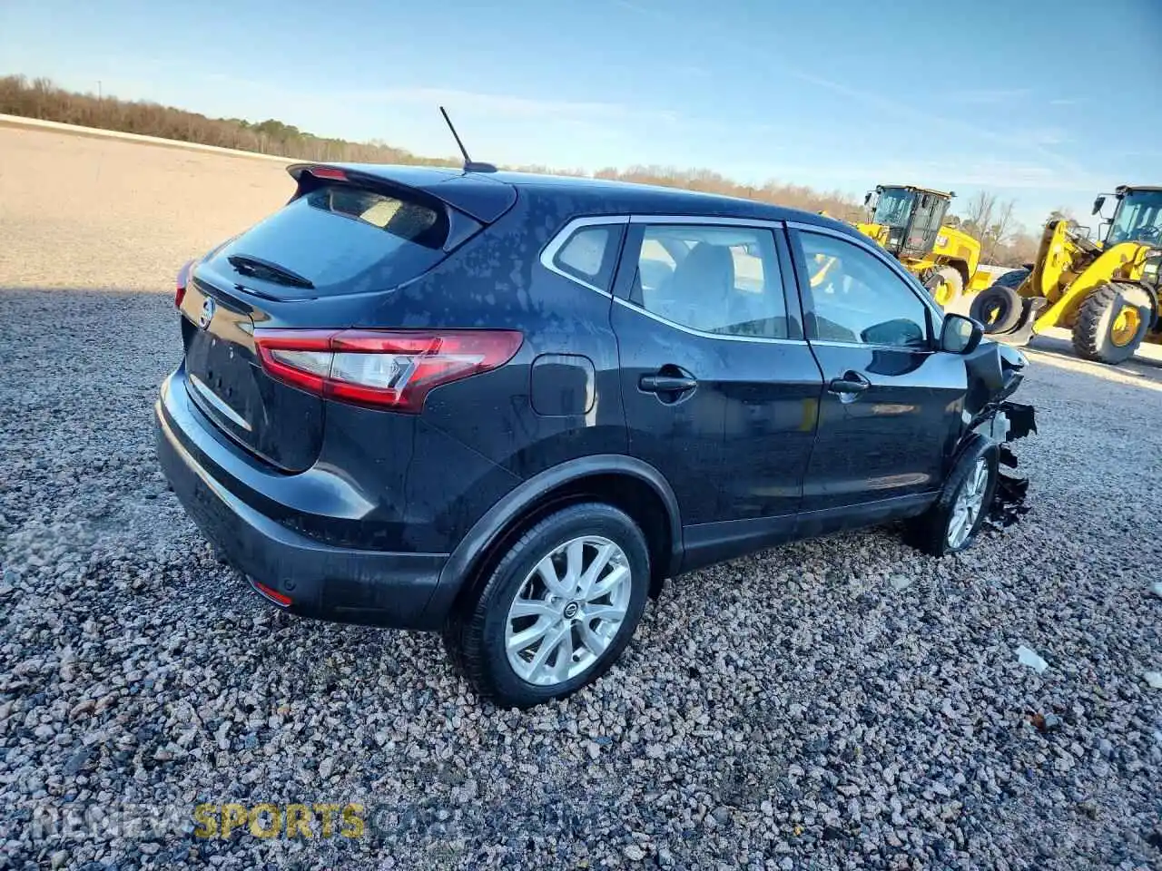 3 Photograph of a damaged car JN1BJ1AV1MW567362 NISSAN ROGUE 2021