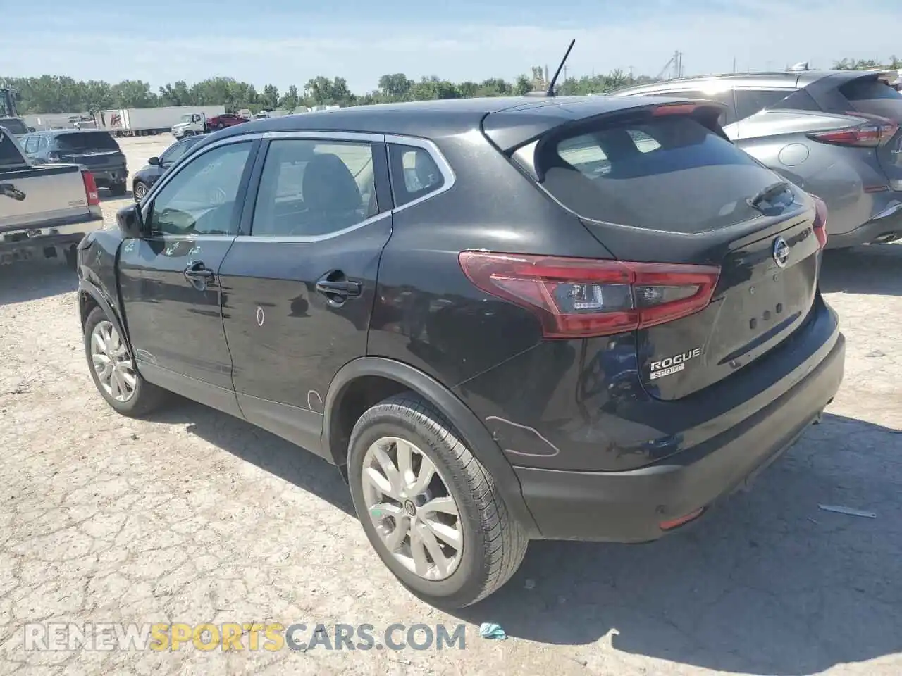 2 Photograph of a damaged car JN1BJ1AV1MW567975 NISSAN ROGUE 2021