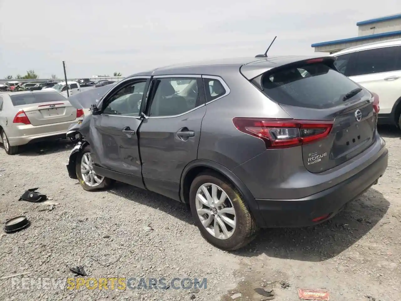 2 Photograph of a damaged car JN1BJ1AV2MW300151 NISSAN ROGUE 2021