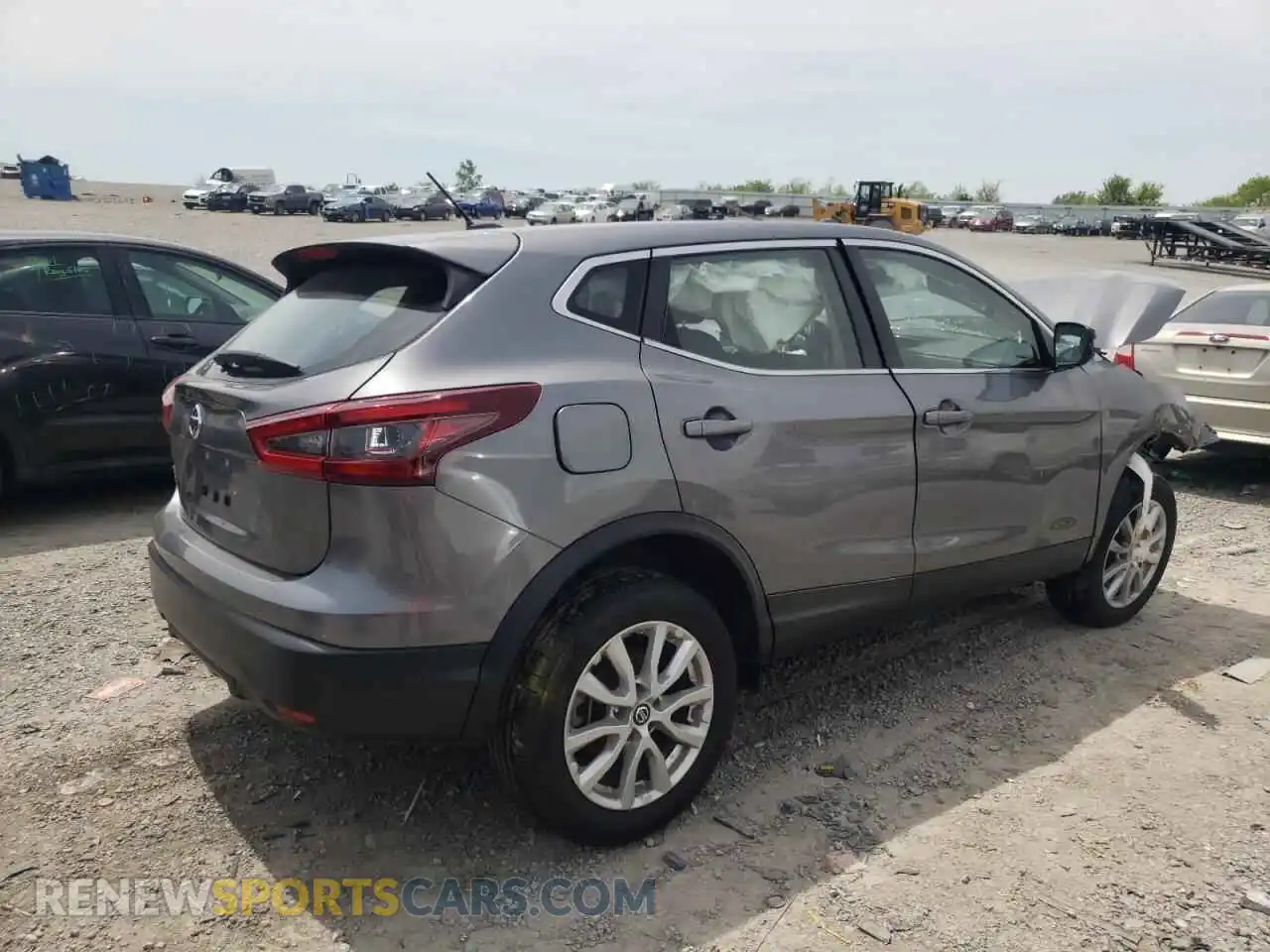 3 Photograph of a damaged car JN1BJ1AV2MW300151 NISSAN ROGUE 2021
