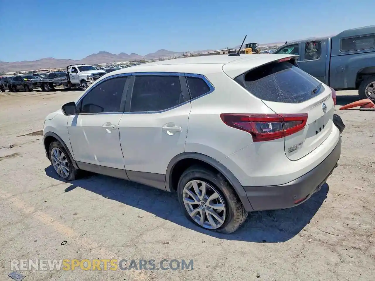 2 Photograph of a damaged car JN1BJ1AV2MW300361 NISSAN ROGUE 2021