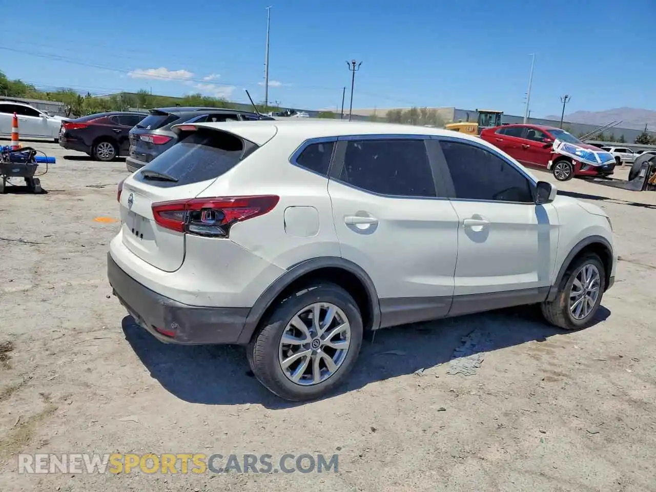 3 Photograph of a damaged car JN1BJ1AV2MW300361 NISSAN ROGUE 2021
