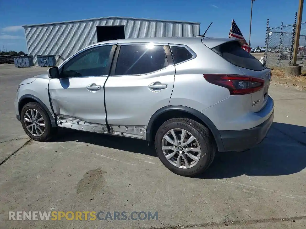 2 Photograph of a damaged car JN1BJ1AV2MW302059 NISSAN ROGUE 2021
