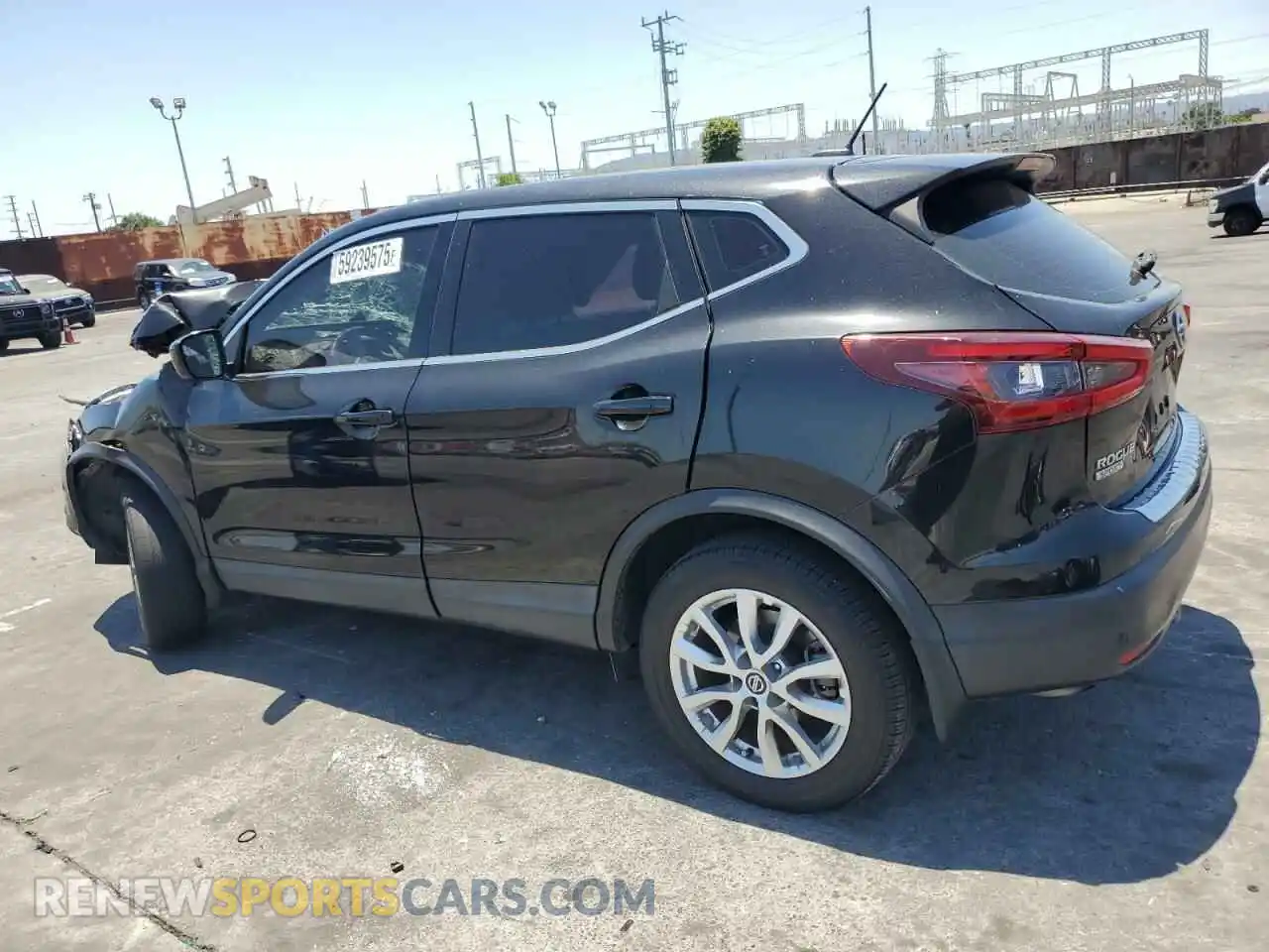 2 Фотография поврежденного автомобиля JN1BJ1AV2MW302644 NISSAN ROGUE 2021