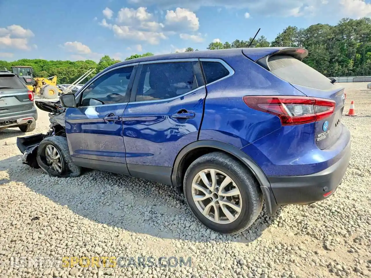 2 fotografías del automóvil dañado JN1BJ1AV2MW303129 NISSAN ROGUE 2021