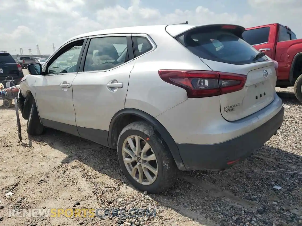 2 Photograph of a damaged car JN1BJ1AV2MW303454 NISSAN ROGUE 2021