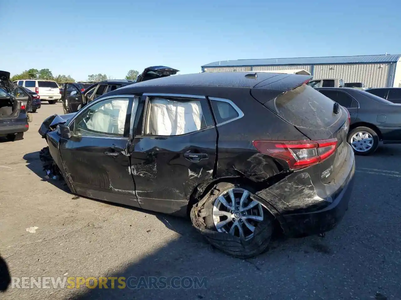 2 Фотография поврежденного автомобиля JN1BJ1AV2MW304068 NISSAN ROGUE 2021