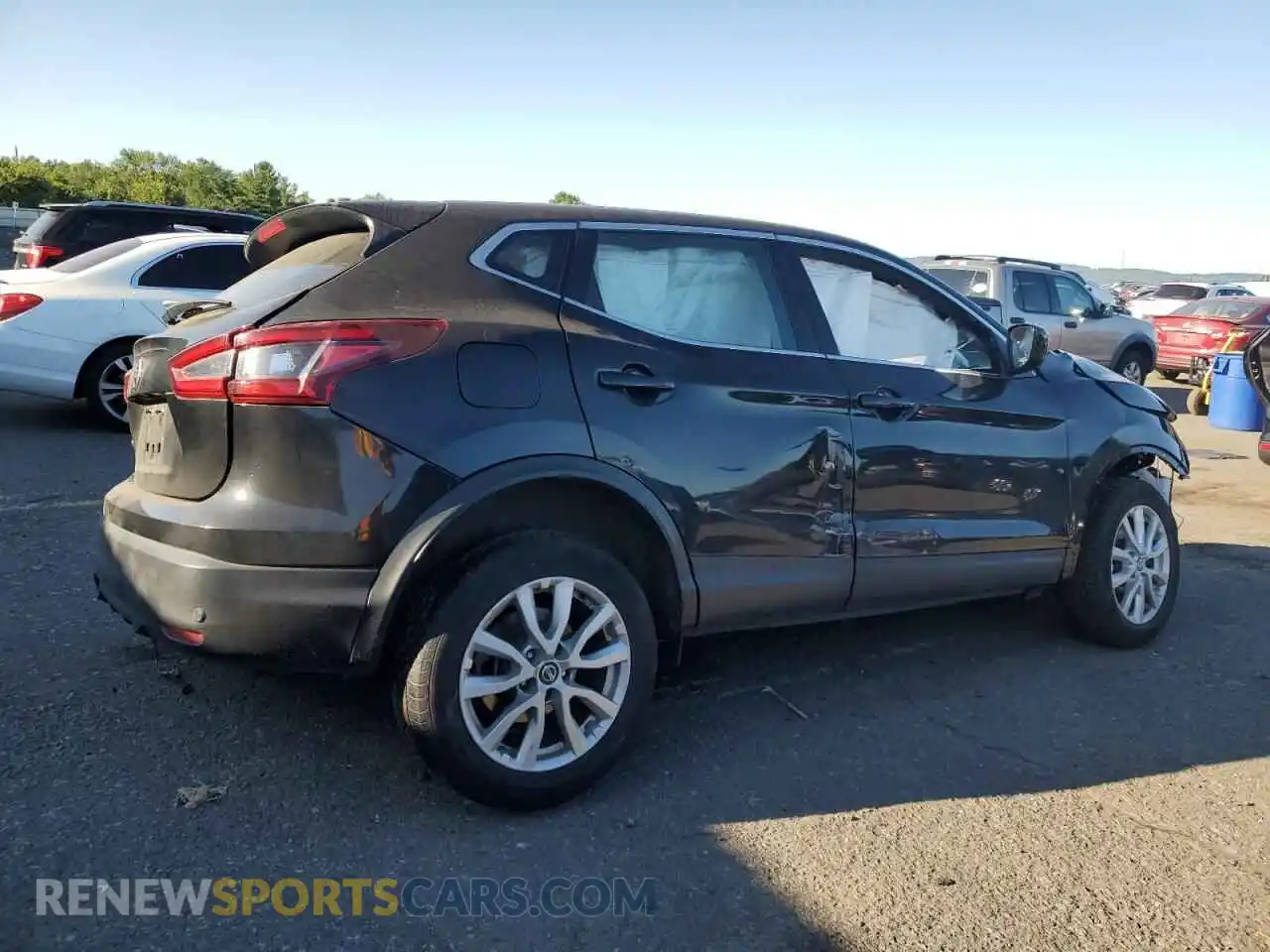 3 Фотография поврежденного автомобиля JN1BJ1AV2MW304068 NISSAN ROGUE 2021