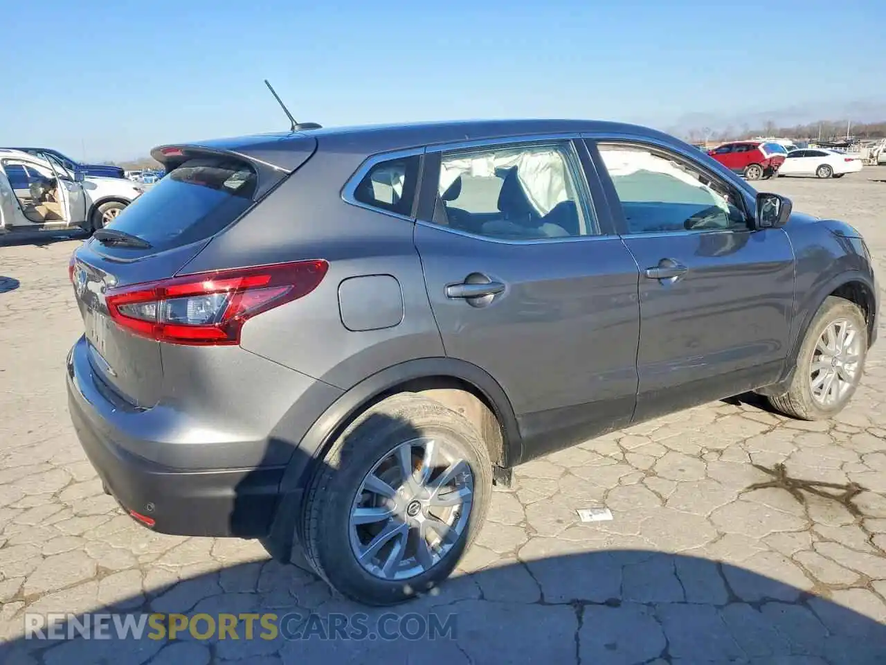 3 Photograph of a damaged car JN1BJ1AV2MW304846 NISSAN ROGUE 2021