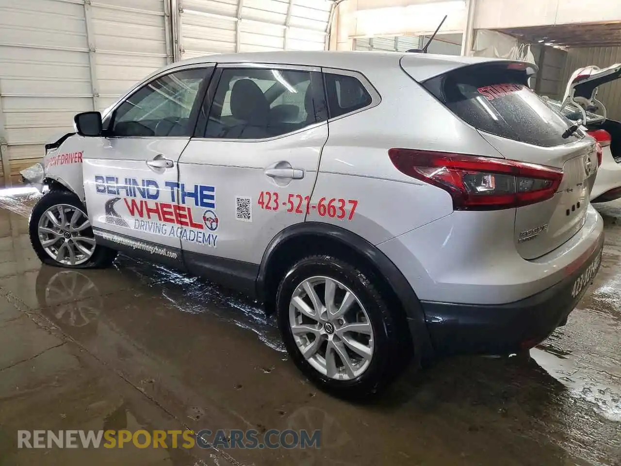 2 Photograph of a damaged car JN1BJ1AV2MW305396 NISSAN ROGUE 2021