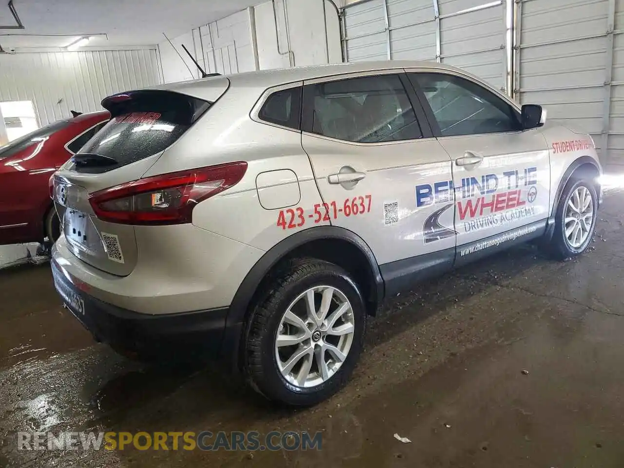 3 Photograph of a damaged car JN1BJ1AV2MW305396 NISSAN ROGUE 2021