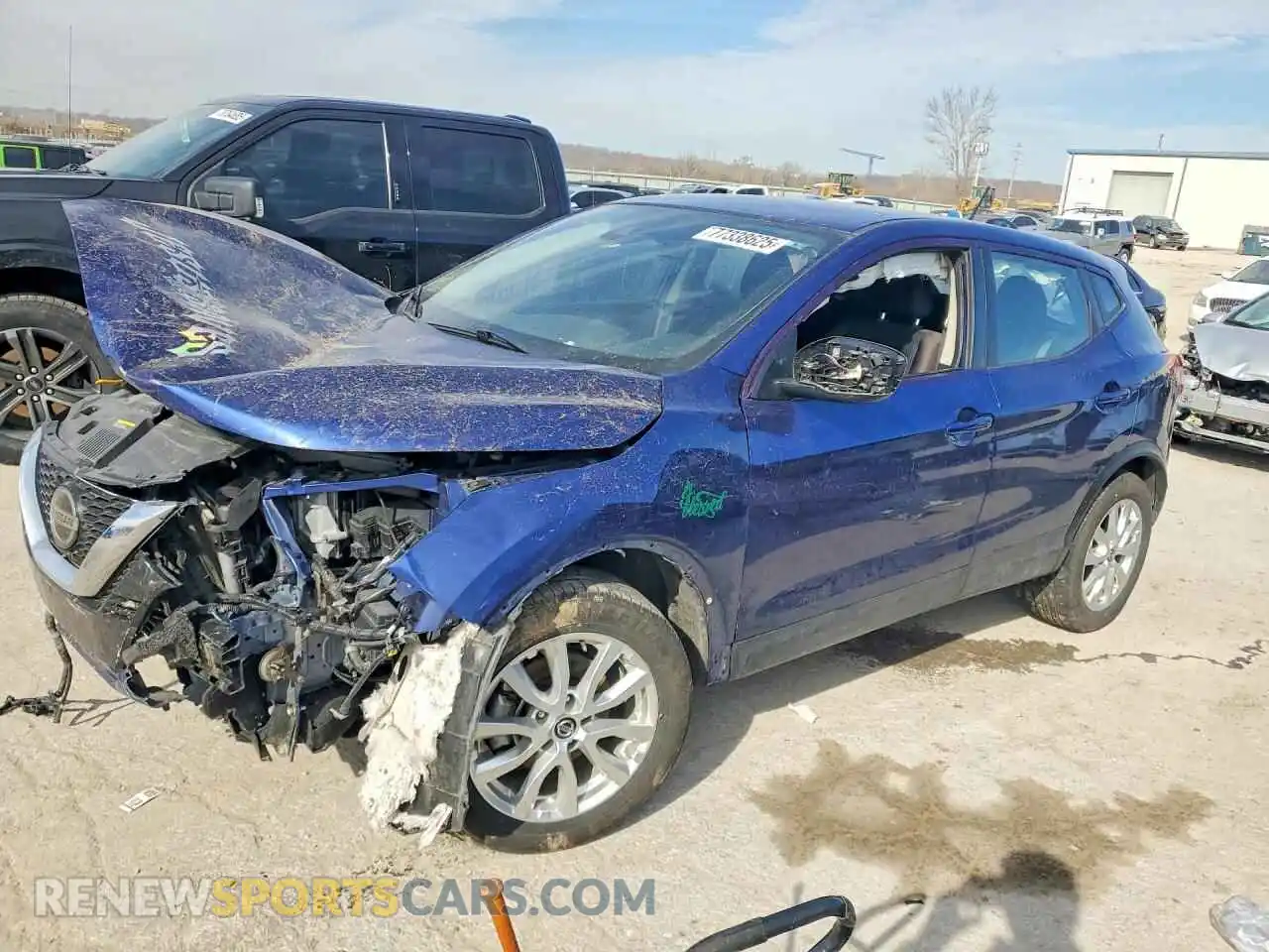 1 Фотография поврежденного автомобиля JN1BJ1AV2MW307231 NISSAN ROGUE 2021