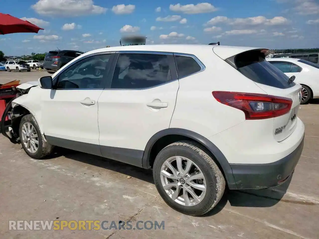 2 Photograph of a damaged car JN1BJ1AV2MW307360 NISSAN ROGUE 2021