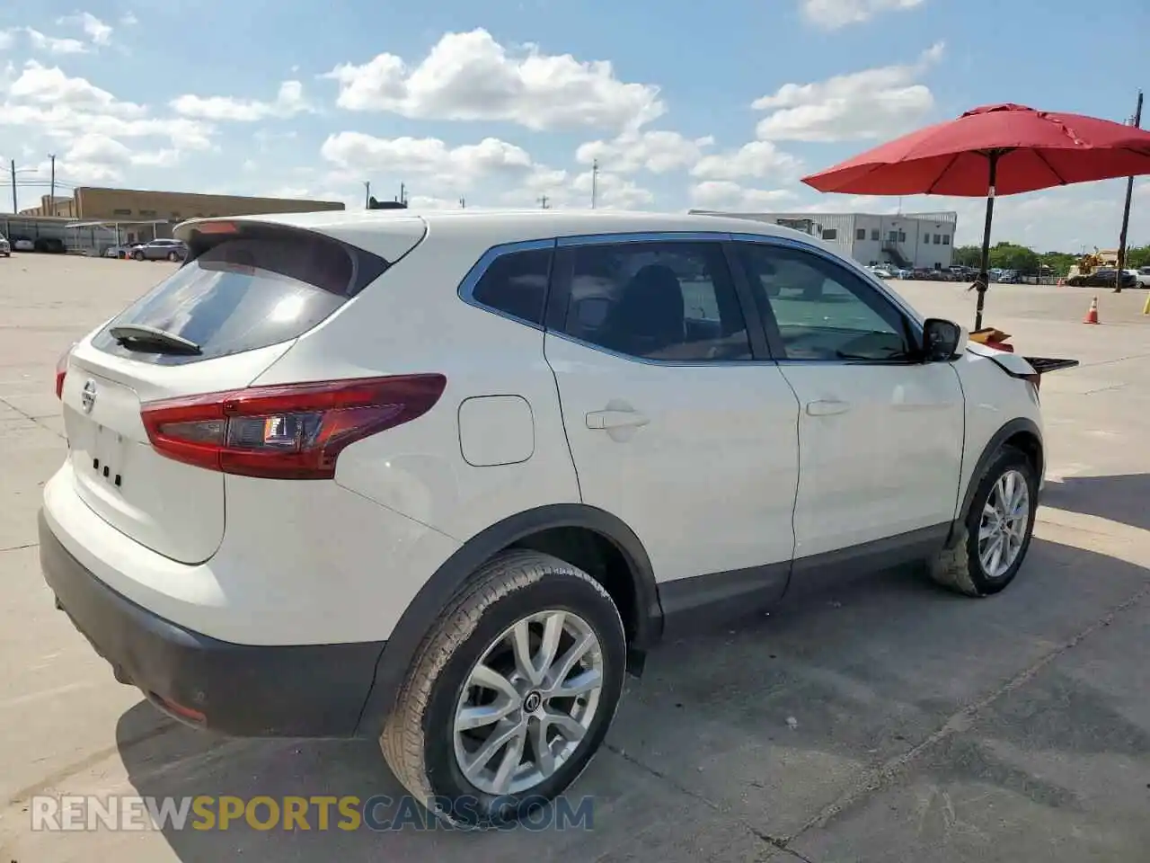 3 Photograph of a damaged car JN1BJ1AV2MW307360 NISSAN ROGUE 2021