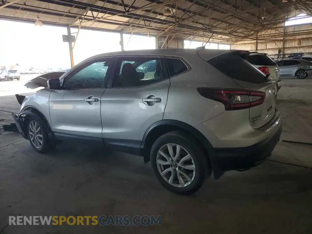 2 Photograph of a damaged car JN1BJ1AV2MW307438 NISSAN ROGUE 2021