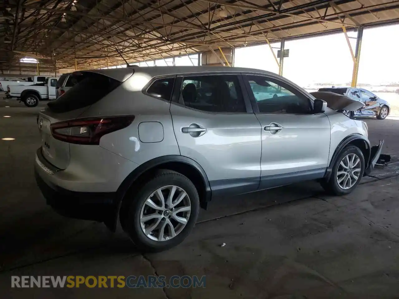 3 Photograph of a damaged car JN1BJ1AV2MW307438 NISSAN ROGUE 2021