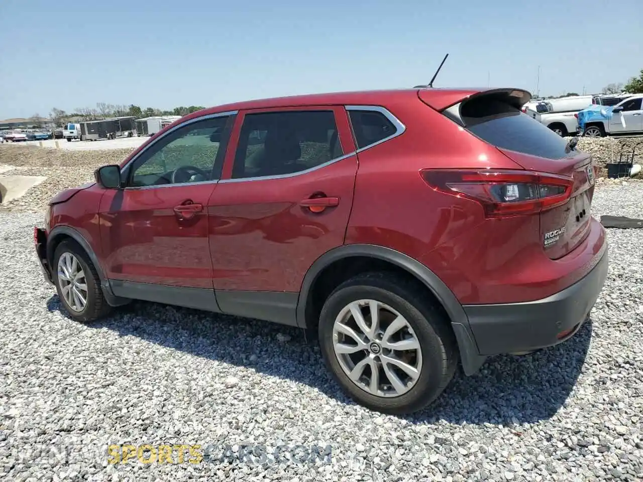 2 Photograph of a damaged car JN1BJ1AV2MW312266 NISSAN ROGUE 2021