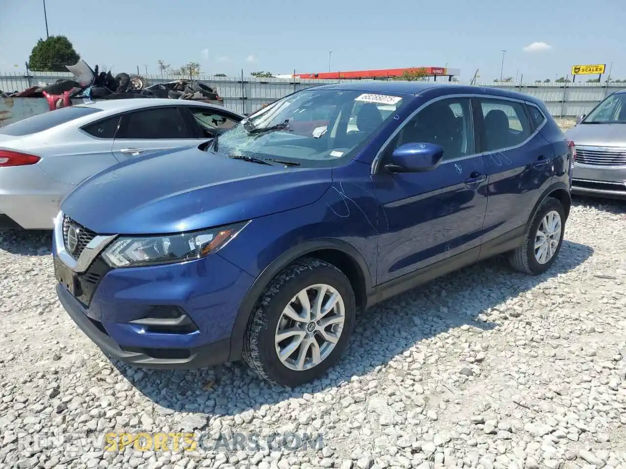 1 Фотография поврежденного автомобиля JN1BJ1AV2MW313952 NISSAN ROGUE 2021