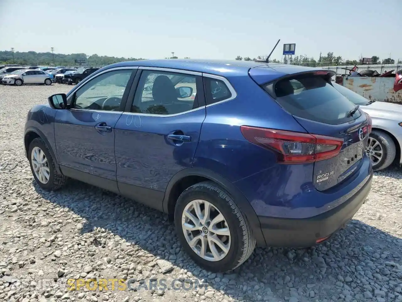 2 Фотография поврежденного автомобиля JN1BJ1AV2MW313952 NISSAN ROGUE 2021