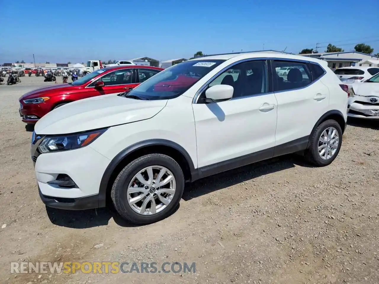 1 Photograph of a damaged car JN1BJ1AV2MW313997 NISSAN ROGUE 2021