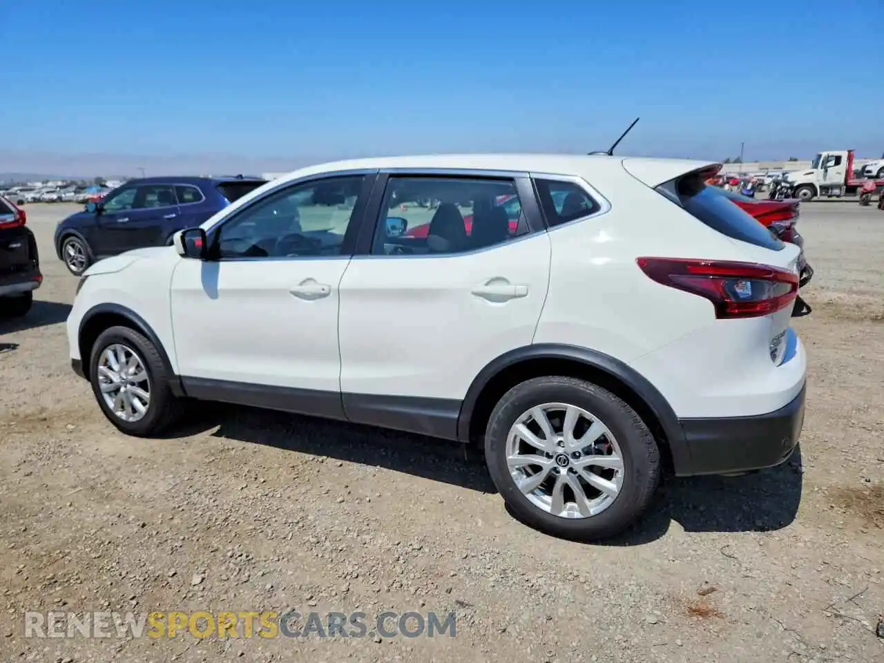 2 Photograph of a damaged car JN1BJ1AV2MW313997 NISSAN ROGUE 2021