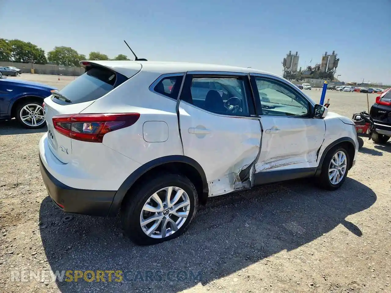 3 Photograph of a damaged car JN1BJ1AV2MW313997 NISSAN ROGUE 2021