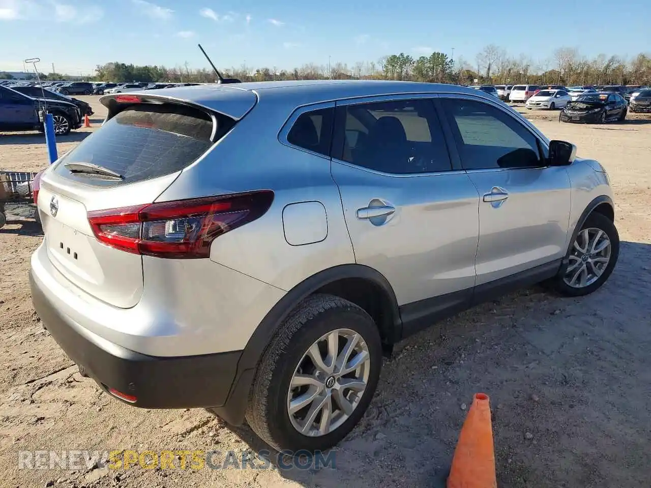 3 Фотография поврежденного автомобиля JN1BJ1AV2MW316060 NISSAN ROGUE 2021