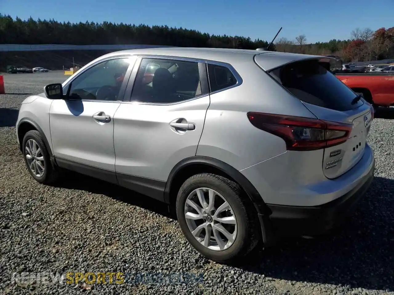2 Photograph of a damaged car JN1BJ1AV2MW317368 NISSAN ROGUE 2021
