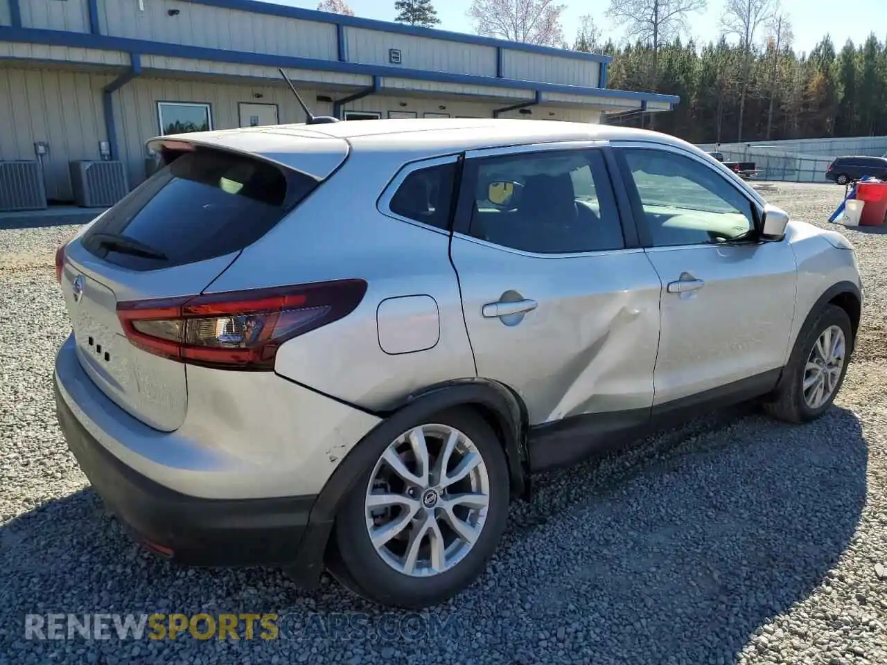 3 Photograph of a damaged car JN1BJ1AV2MW317368 NISSAN ROGUE 2021