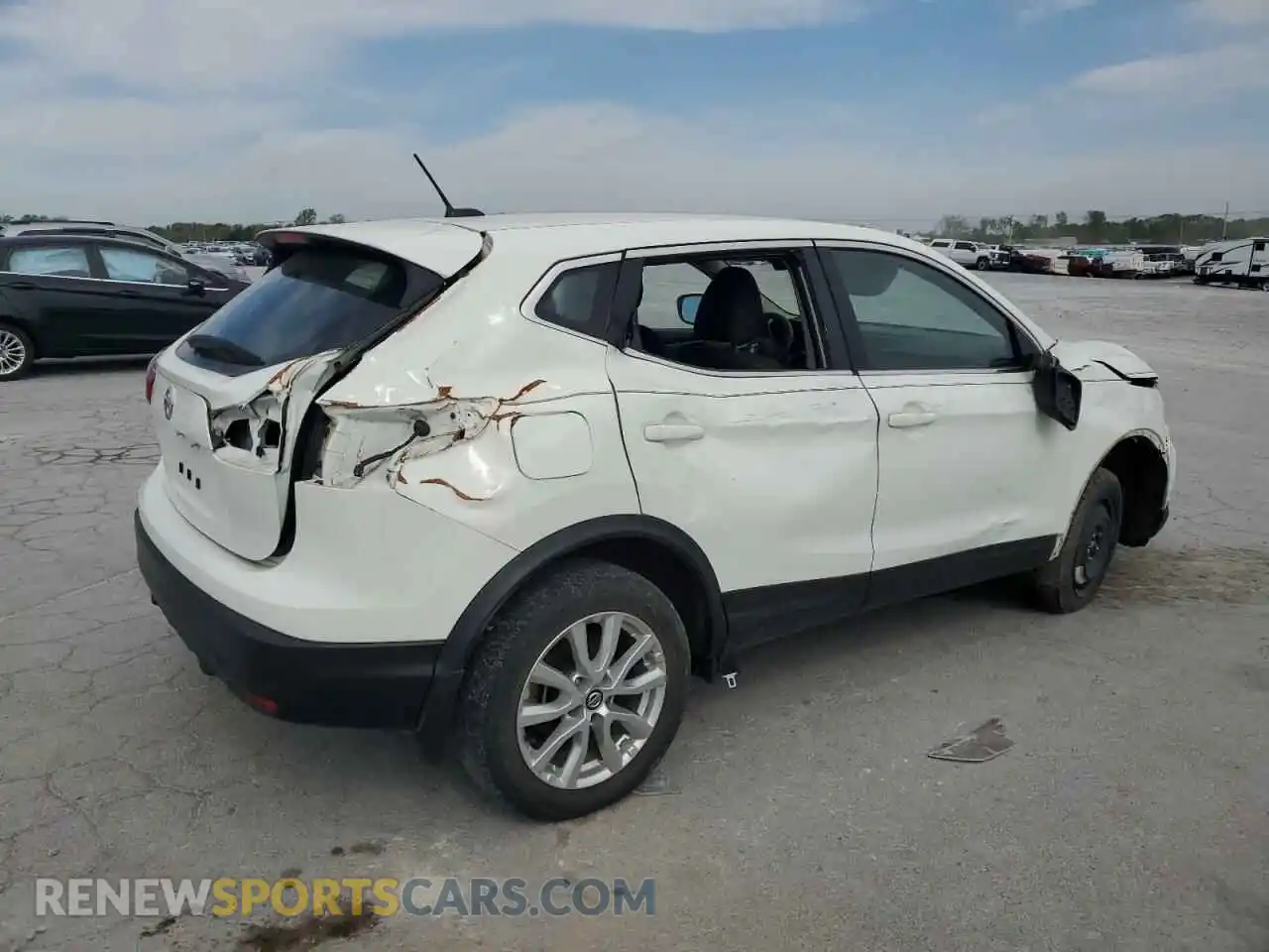 3 Photograph of a damaged car JN1BJ1AV2MW319024 NISSAN ROGUE 2021