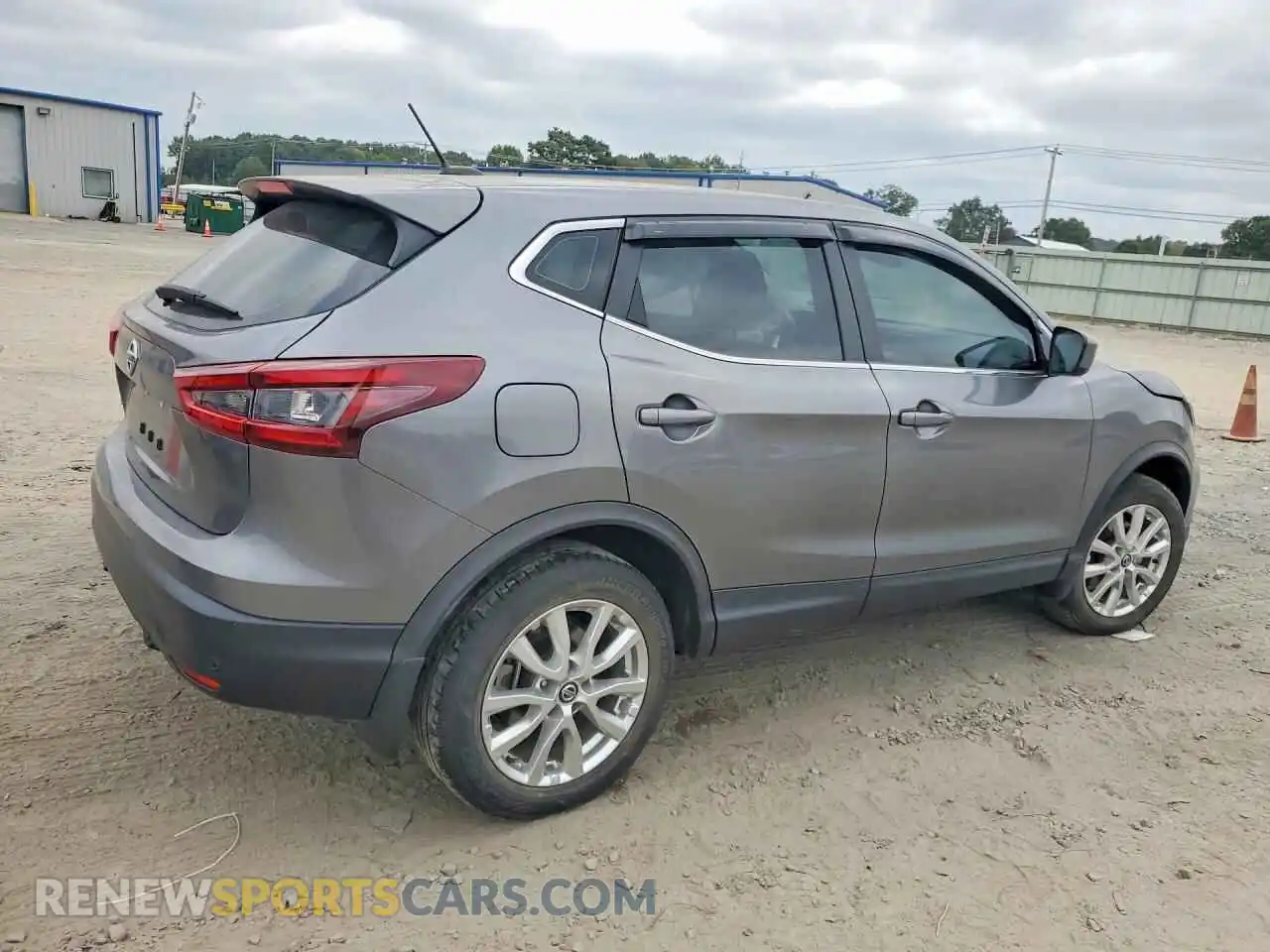 3 fotografías del automóvil dañado JN1BJ1AV2MW322604 NISSAN ROGUE 2021