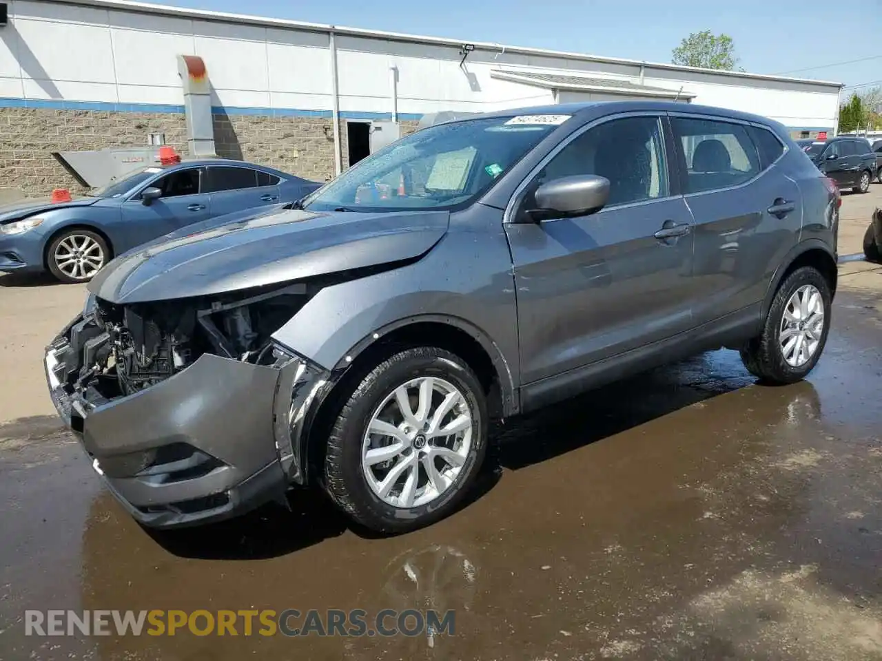 1 Photograph of a damaged car JN1BJ1AV2MW561067 NISSAN ROGUE 2021