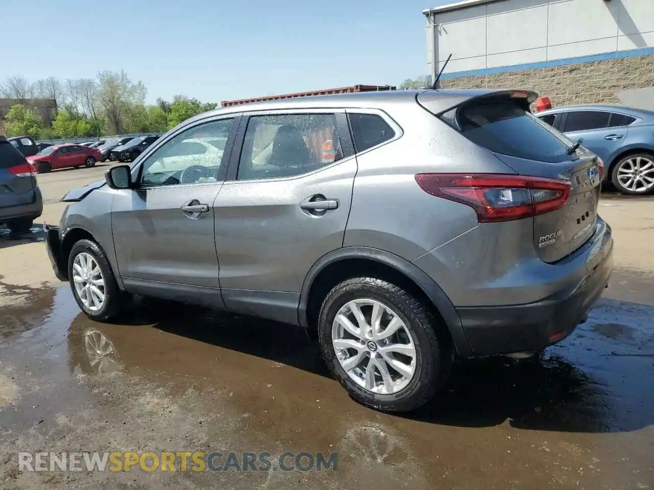 2 Photograph of a damaged car JN1BJ1AV2MW561067 NISSAN ROGUE 2021