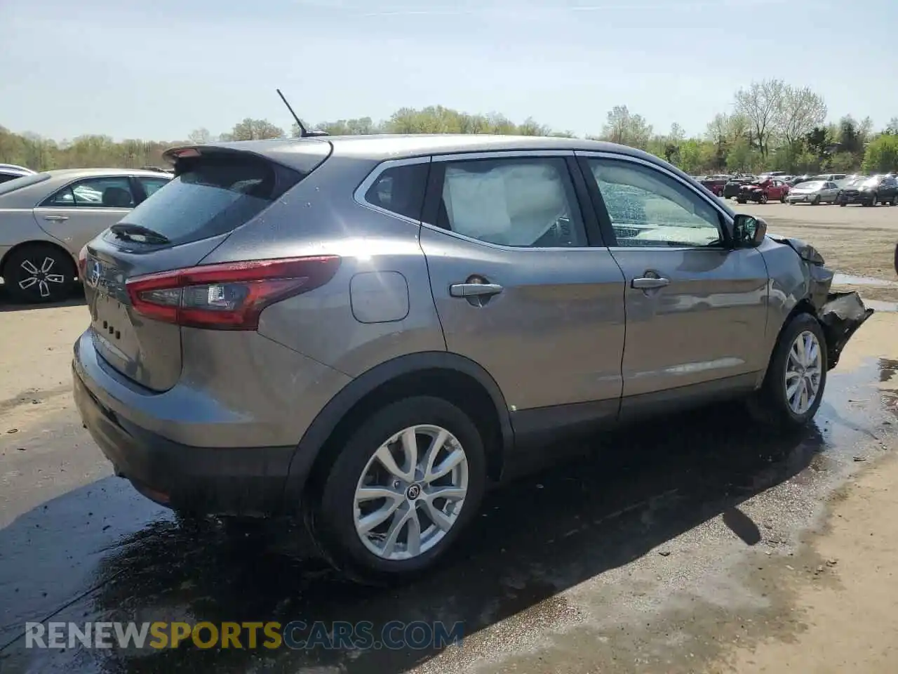 3 Photograph of a damaged car JN1BJ1AV2MW561067 NISSAN ROGUE 2021
