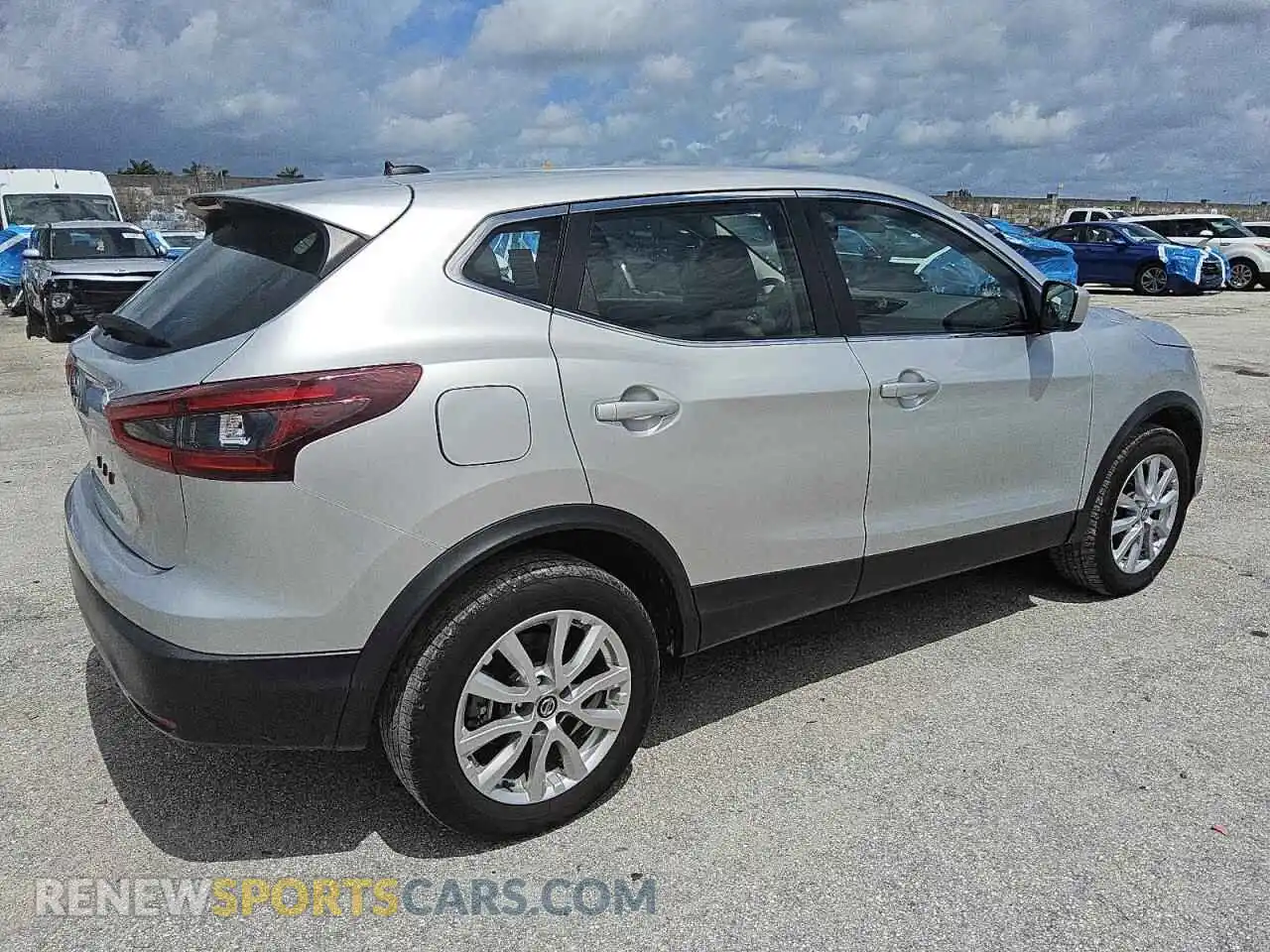 3 Photograph of a damaged car JN1BJ1AV2MW561408 NISSAN ROGUE 2021