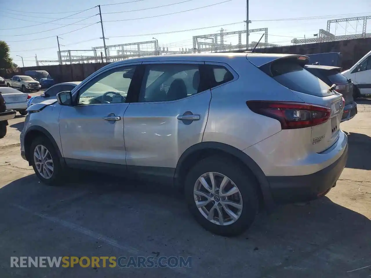 2 fotografías del automóvil dañado JN1BJ1AV2MW562459 NISSAN ROGUE 2021