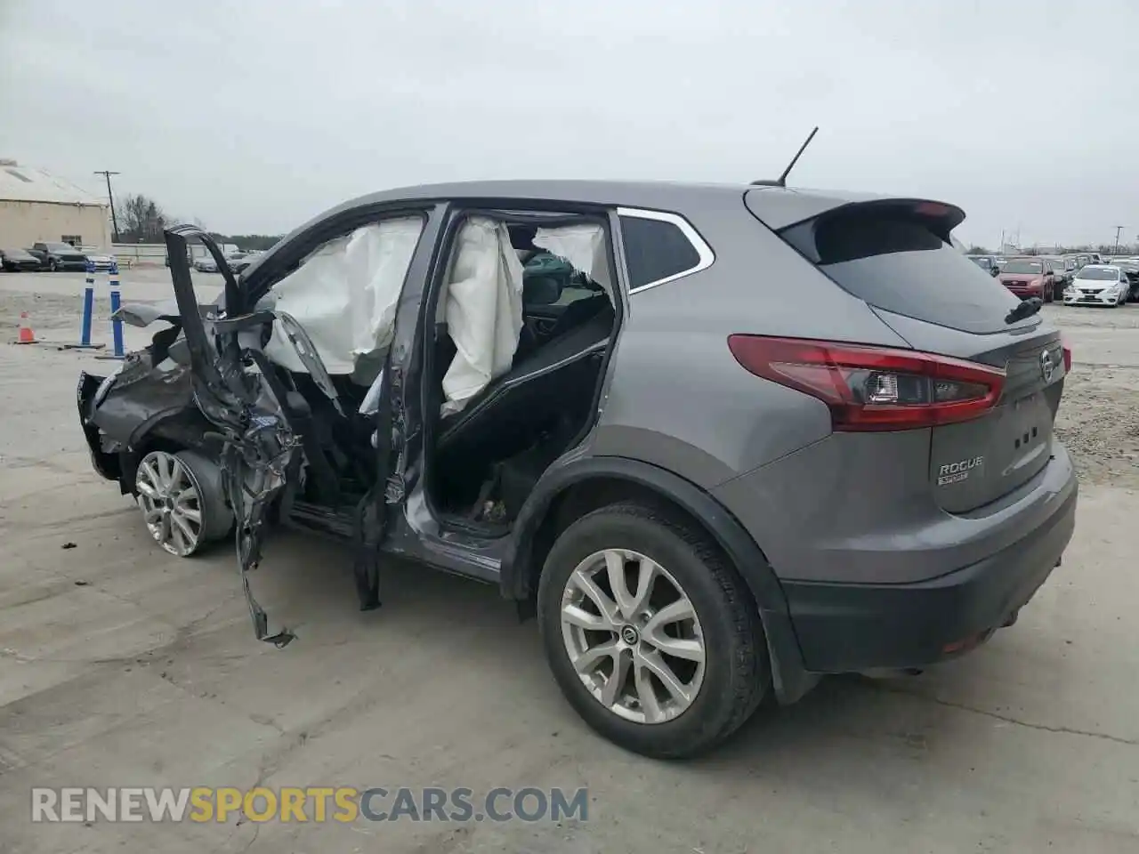 2 Photograph of a damaged car JN1BJ1AV2MW562476 NISSAN ROGUE 2021
