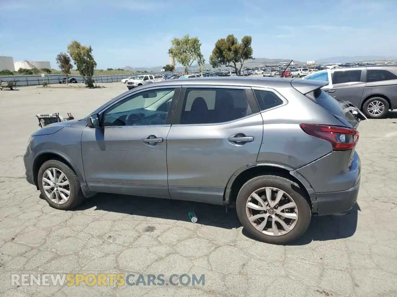 2 Photograph of a damaged car JN1BJ1AV2MW568052 NISSAN ROGUE 2021