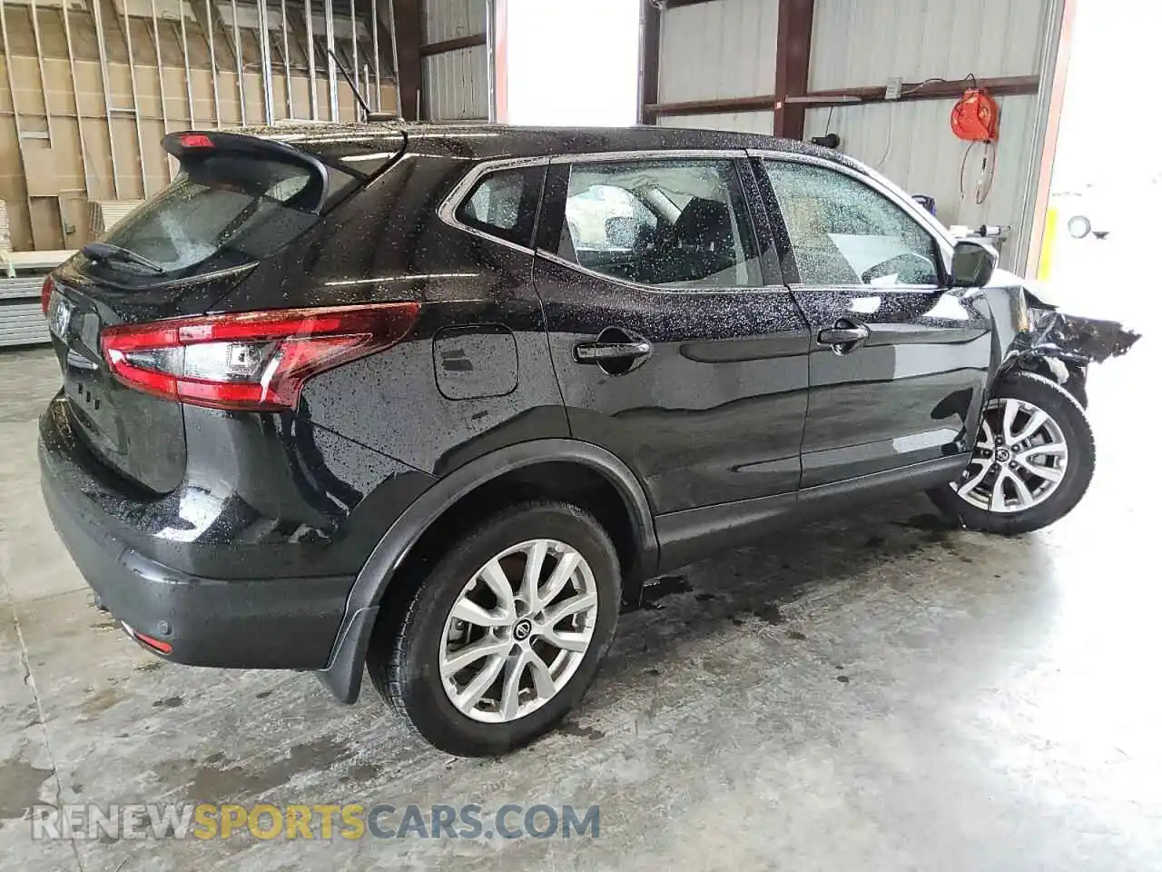 3 Photograph of a damaged car JN1BJ1AV2MW571176 NISSAN ROGUE 2021