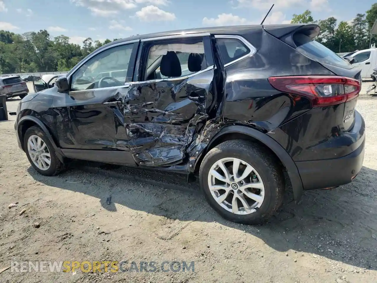 2 Photograph of a damaged car JN1BJ1AV2MW572232 NISSAN ROGUE 2021