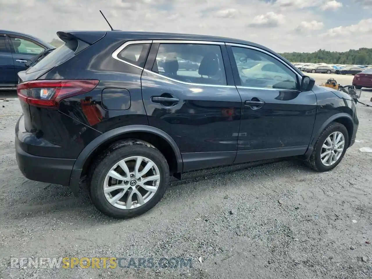 3 Photograph of a damaged car JN1BJ1AV2MW572232 NISSAN ROGUE 2021