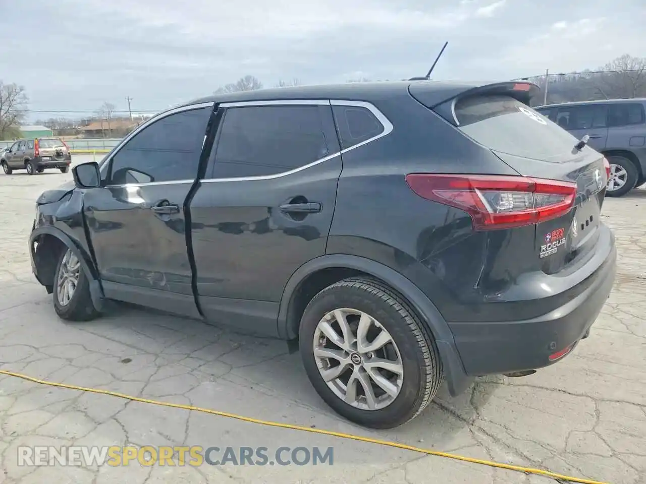 2 Фотография поврежденного автомобиля JN1BJ1AV2MW573638 NISSAN ROGUE 2021