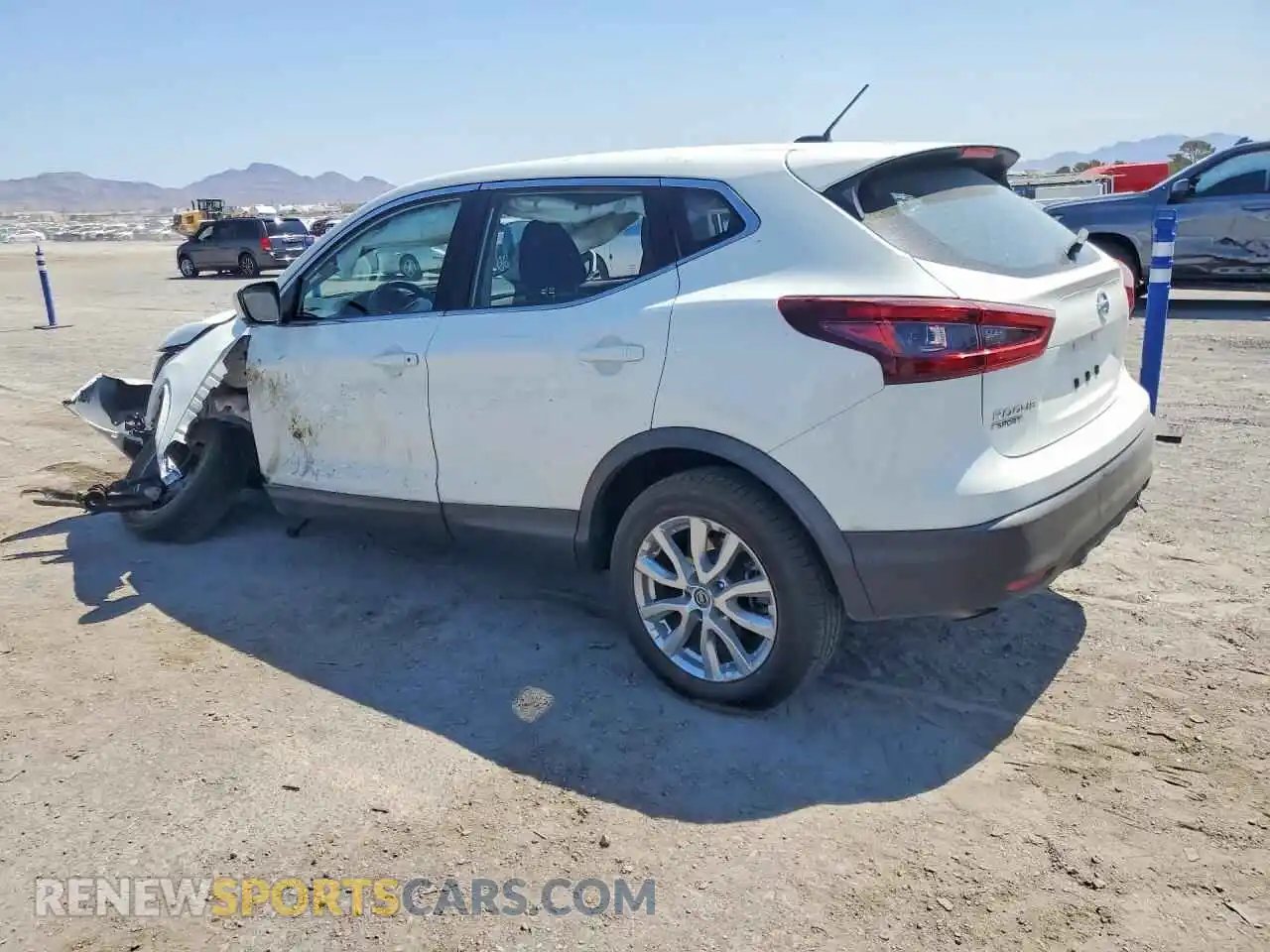 2 Photograph of a damaged car JN1BJ1AV3MW301342 NISSAN ROGUE 2021