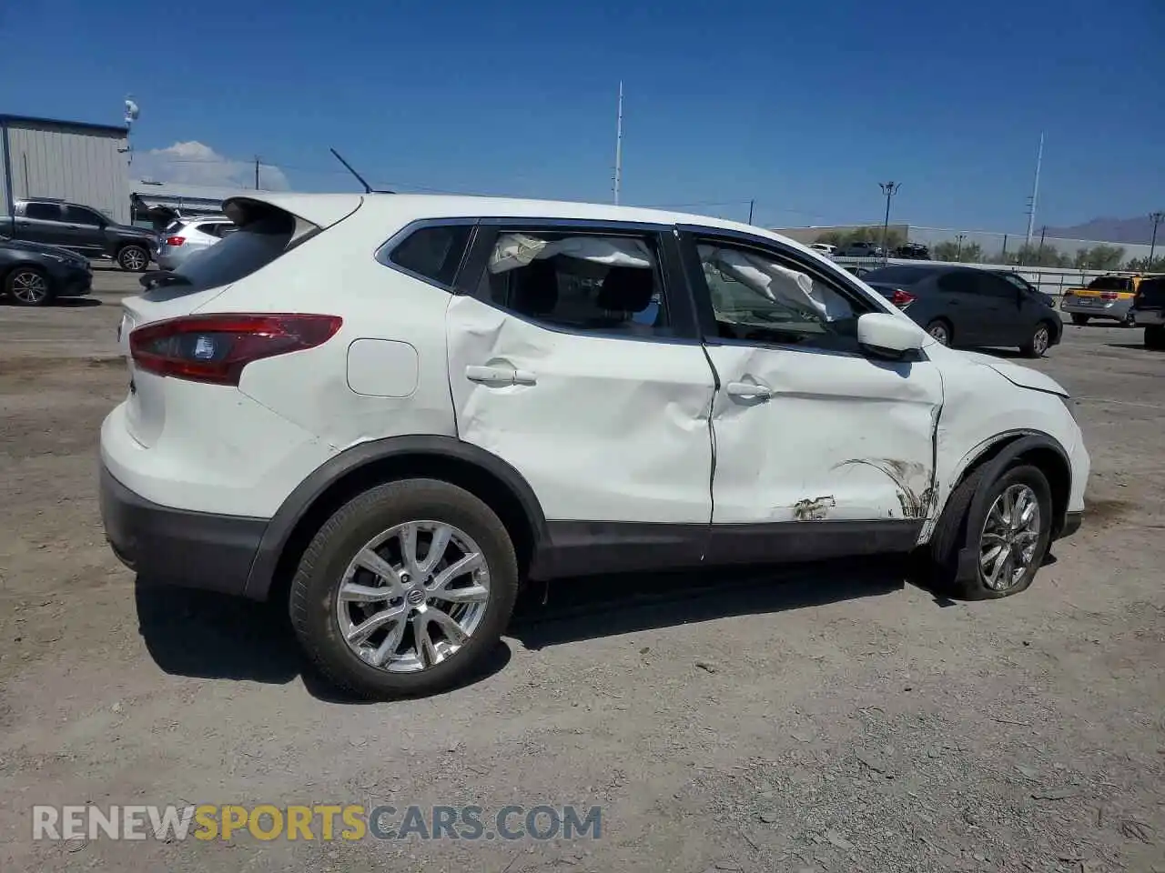 3 Photograph of a damaged car JN1BJ1AV3MW301342 NISSAN ROGUE 2021