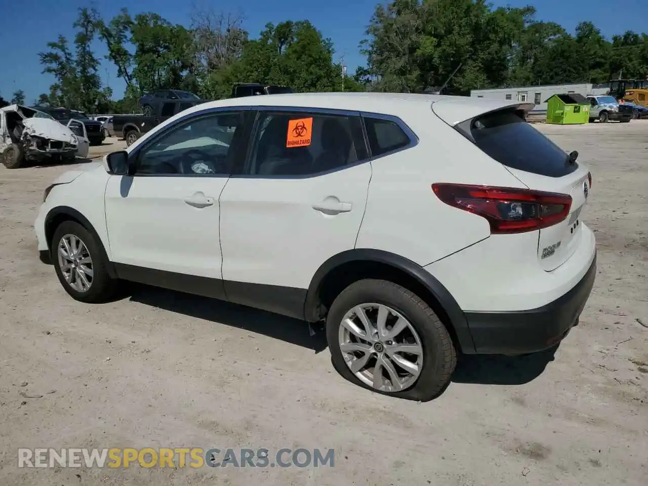 2 Photograph of a damaged car JN1BJ1AV3MW301664 NISSAN ROGUE 2021