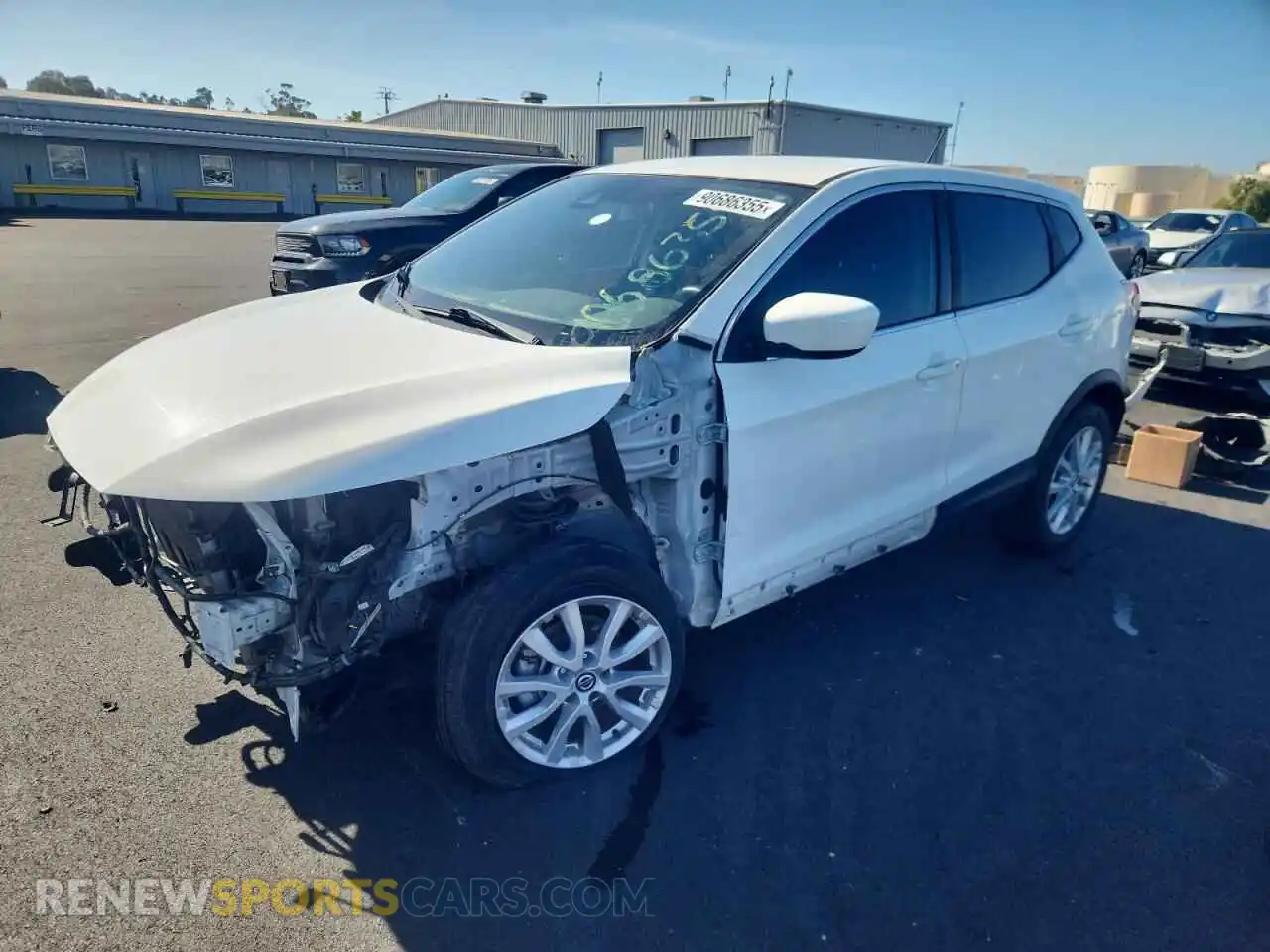 1 Фотография поврежденного автомобиля JN1BJ1AV3MW302278 NISSAN ROGUE 2021