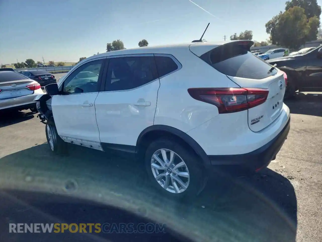 2 Фотография поврежденного автомобиля JN1BJ1AV3MW302278 NISSAN ROGUE 2021
