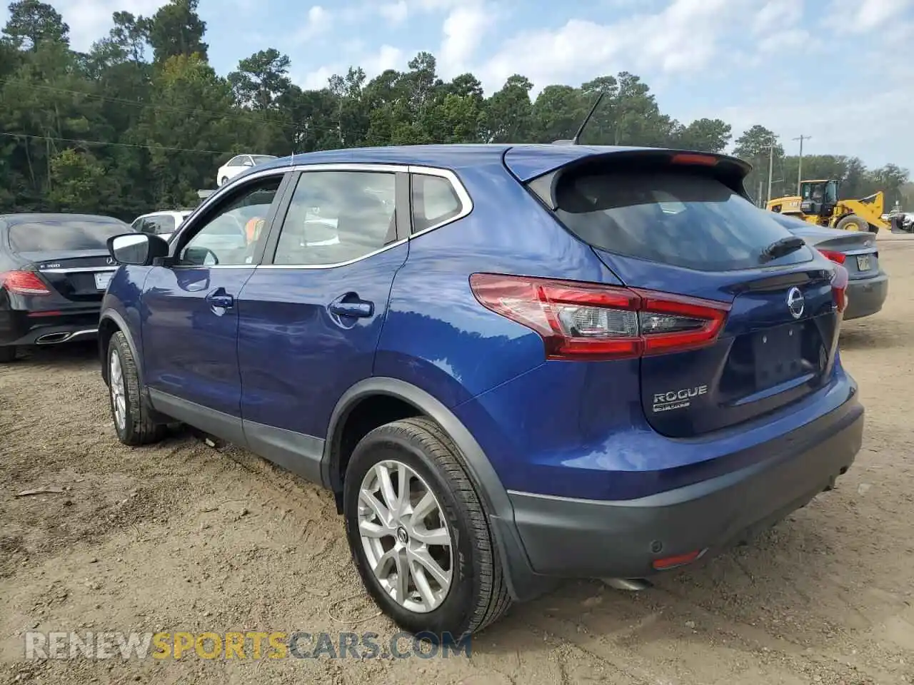 2 Photograph of a damaged car JN1BJ1AV3MW302572 NISSAN ROGUE 2021